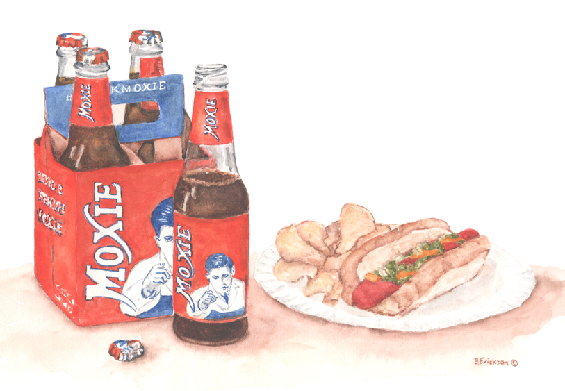 Drinks - Moxie and Red Snapper