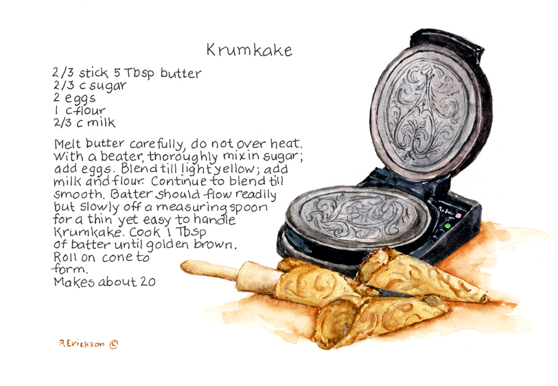 Cookies - Krumkake